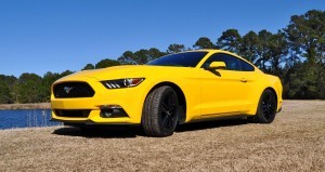 2015 Ford Mustang EcoBoost in Triple Yellow 78