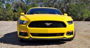 2015 Ford Mustang EcoBoost in Triple Yellow 8