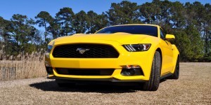2015 Ford Mustang EcoBoost in Triple Yellow 81