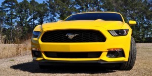 2015 Ford Mustang EcoBoost in Triple Yellow 82