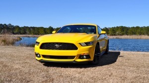2015 Ford Mustang EcoBoost in Triple Yellow 84
