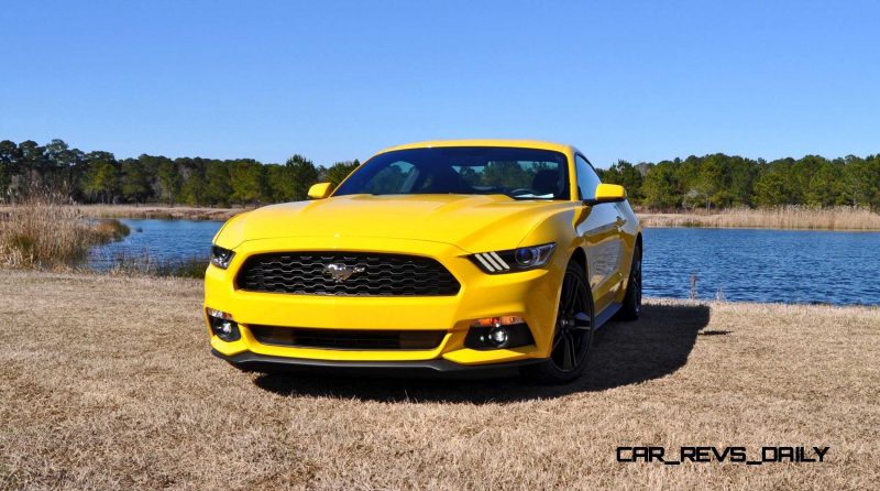 2015 Ford Mustang EcoBoost in Triple Yellow 84