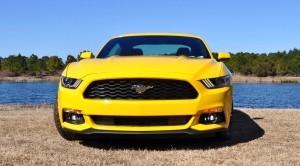 2015 Ford Mustang EcoBoost in Triple Yellow 86