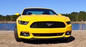 2015 Ford Mustang EcoBoost in Triple Yellow 88