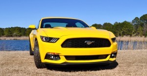 2015 Ford Mustang EcoBoost in Triple Yellow 89