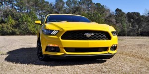 2015 Ford Mustang EcoBoost in Triple Yellow 9