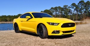 2015 Ford Mustang EcoBoost in Triple Yellow 92