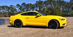 2015 Ford Mustang EcoBoost in Triple Yellow 94