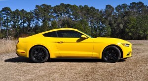 2015 Ford Mustang EcoBoost in Triple Yellow 96