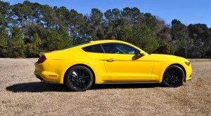 2015 Ford Mustang EcoBoost in Triple Yellow 99