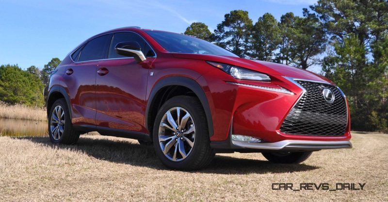 2015 Lexus NX200t F Sport Review 119