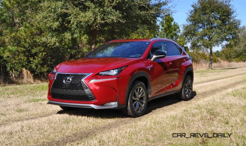 2015 Lexus NX200t F Sport Review 122