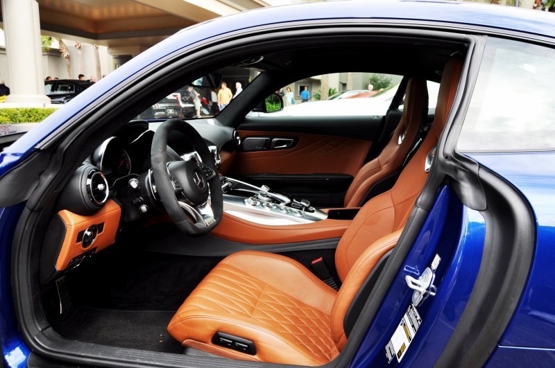 2015 Mercedes-AMG GT-S Red Blue Amelia Island 141