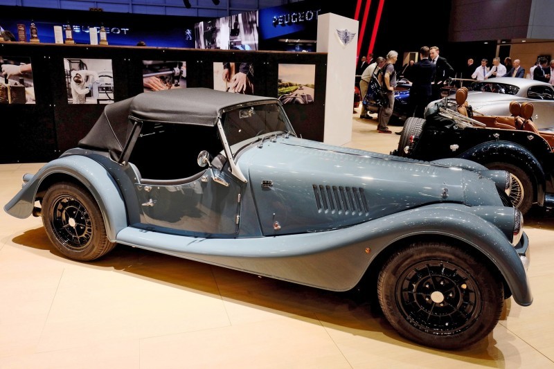 2015 Morgan Plus 8 SPEEDSTER Headlines Geneva Show Stand 9