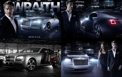 2015 Rolls-Royce WRAITH Inspired by Film Special Edition 4-tile