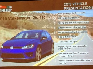 2015 Volkswagen Golf R Review 1