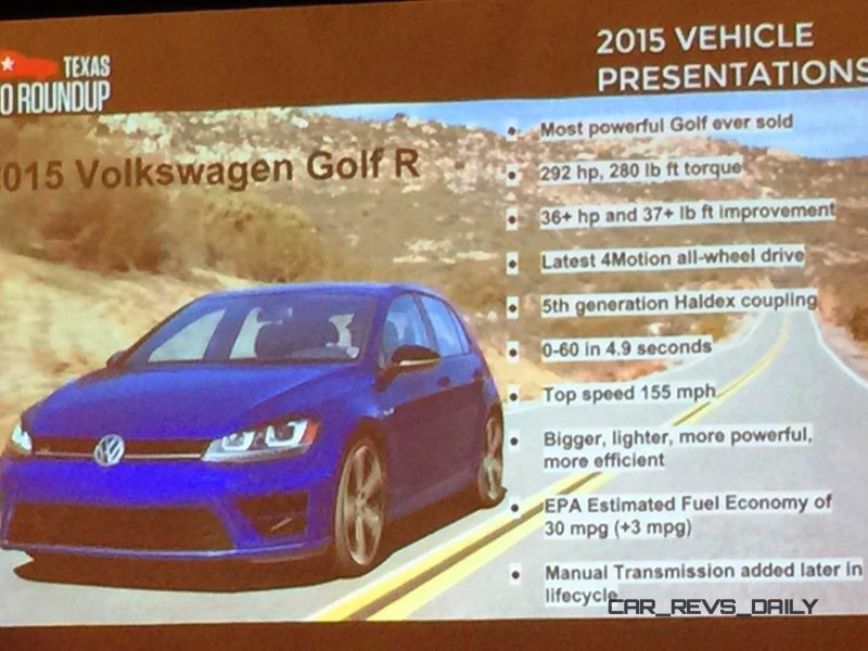 2015 Volkswagen Golf R Review 1