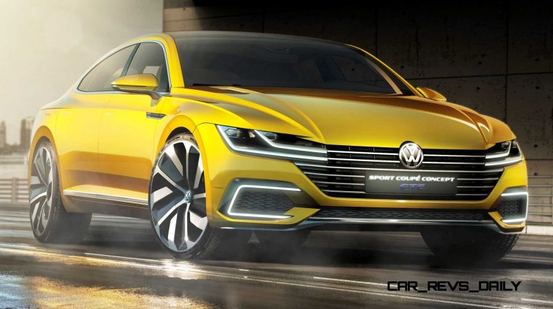 2015 Volkswagen Sport Coupe Concept GTE 1