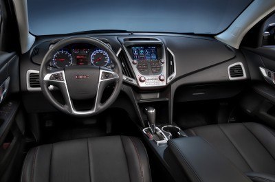 2016 GMC Terrain SLT jet black interior