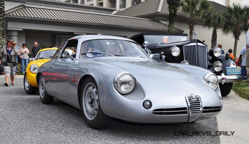 Amelia 2015 Highlights - 1962 Alfa Romeo Giulietta SZ 1