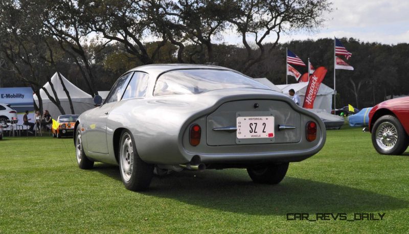 Amelia 2015 Highlights - 1962 Alfa Romeo Giulietta SZ 48