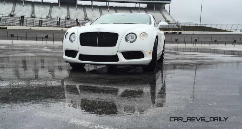 First Drive Review - 2015 Bentley Continental GT V8S - White Satin 13