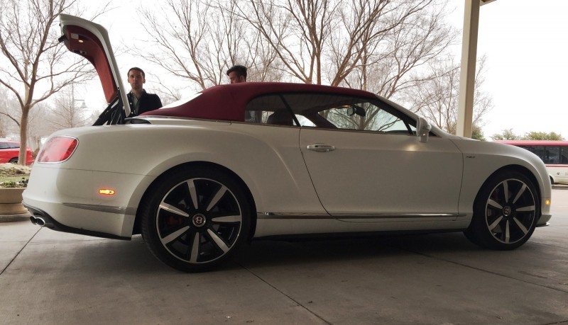 First Drive Review - 2015 Bentley Continental GT V8S - White Satin 2