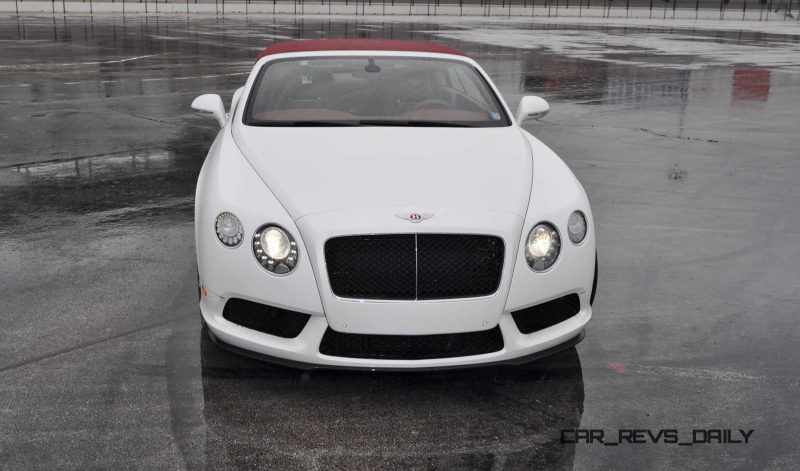 First Drive Review - 2015 Bentley Continental GT V8S - White Satin 23