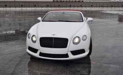 First Drive Review - 2015 Bentley Continental GT V8S - White Satin 24