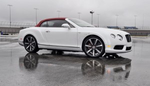 First Drive Review - 2015 Bentley Continental GT V8S - White Satin 36