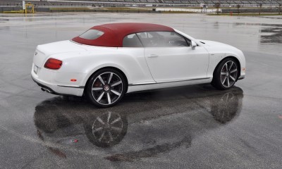 First Drive Review - 2015 Bentley Continental GT V8S - White Satin 42