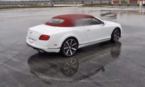 First Drive Review - 2015 Bentley Continental GT V8S - White Satin 44