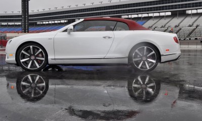 First Drive Review - 2015 Bentley Continental GT V8S - White Satin 55