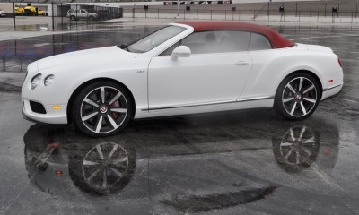 First Drive Review - 2015 Bentley Continental GT V8S - White Satin 58