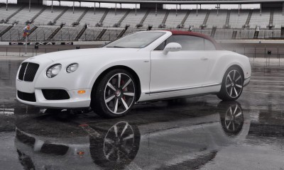 First Drive Review - 2015 Bentley Continental GT V8S - White Satin 60