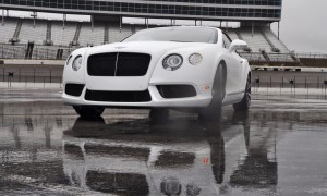 First Drive Review - 2015 Bentley Continental GT V8S - White Satin 61