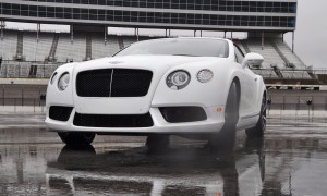 First Drive Review - 2015 Bentley Continental GT V8S - White Satin 62