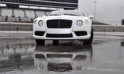 First Drive Review - 2015 Bentley Continental GT V8S - White Satin 64