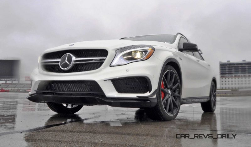 First Drive Review - 2015 Mercedes-AMG GLA45 12