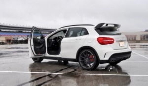 First Drive Review - 2015 Mercedes-AMG GLA45 89