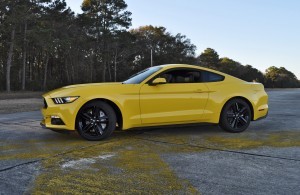 HD Road Test Review - 2015 Ford Mustang EcoBoost in Triple Yellow with Performance Pack 115