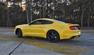 HD Road Test Review - 2015 Ford Mustang EcoBoost in Triple Yellow with Performance Pack 121