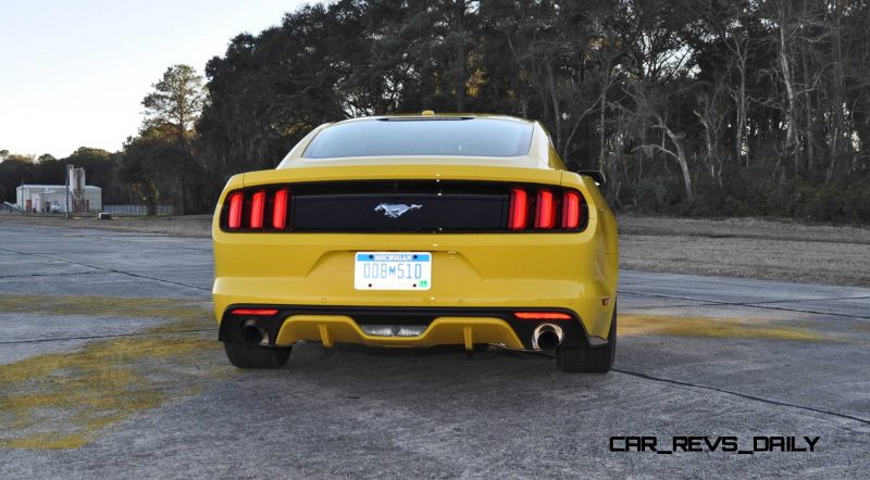 HD Road Test Review - 2015 Ford Mustang EcoBoost in Triple Yellow with Performance Pack 130