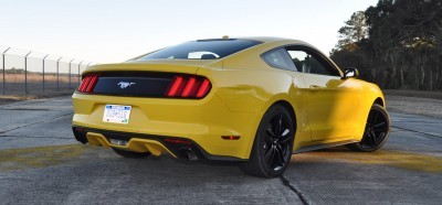 HD Road Test Review - 2015 Ford Mustang EcoBoost in Triple Yellow with Performance Pack 135