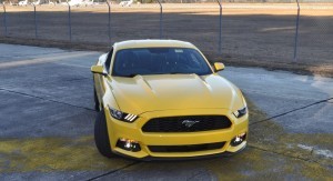 HD Road Test Review - 2015 Ford Mustang EcoBoost in Triple Yellow with Performance Pack 164