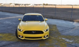 HD Road Test Review - 2015 Ford Mustang EcoBoost in Triple Yellow with Performance Pack 166