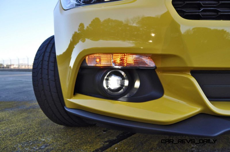 HD Road Test Review - 2015 Ford Mustang EcoBoost in Triple Yellow with Performance Pack 171