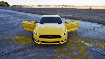 HD Road Test Review - 2015 Ford Mustang EcoBoost in Triple Yellow with Performance Pack 190