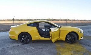 HD Road Test Review - 2015 Ford Mustang EcoBoost in Triple Yellow with Performance Pack 200