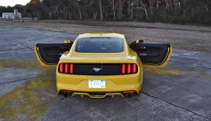 HD Road Test Review - 2015 Ford Mustang EcoBoost in Triple Yellow with Performance Pack 208